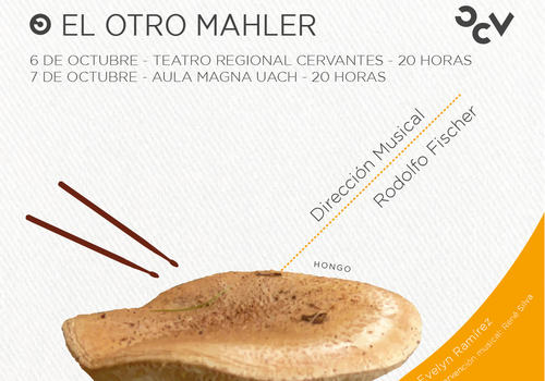 Afiche del evento "Concierto de Orquesta 7: El Otro Mahler | Teatro Regional Cervantes"