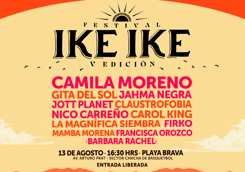 Afiche del evento "Festival Ike-Ike"