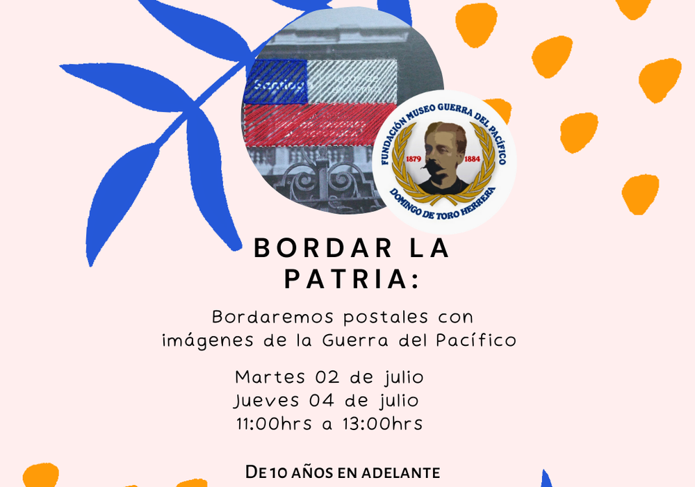 Afiche del evento "Taller de Foto bordado"