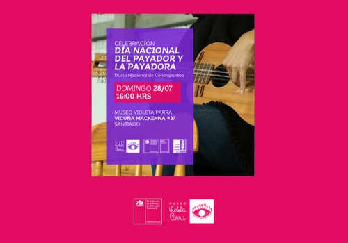 Afiche del evento "Día Nacional del Payador y la Payadora Chilena: Duelo Nacional de Contrapuntos"