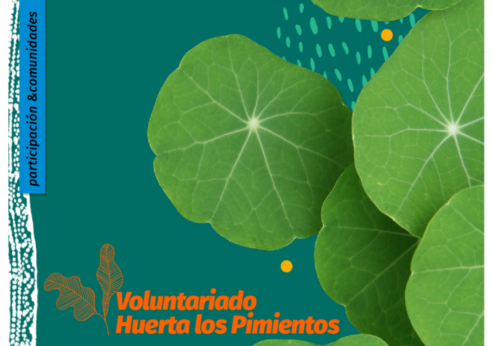Afiche del evento "Voluntariado en la Huerta Los Pimientos"