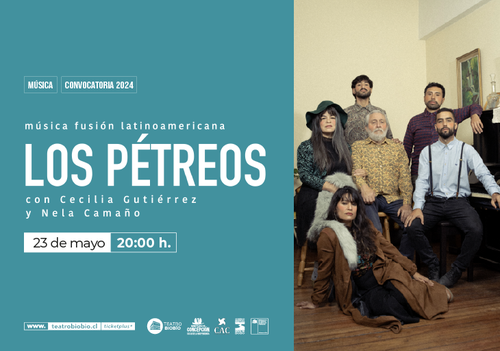 Afiche del evento "Los Pétreos"