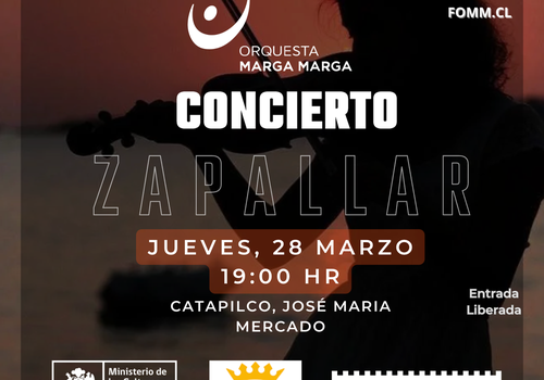 Afiche del evento "Concierto Zapallar"