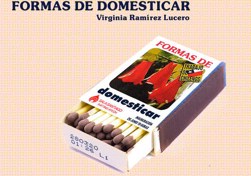 Afiche del evento "Exposición:  Formas de Domesticar de la artista Virginia Ramirez Lucero"