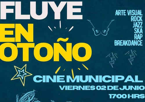 Afiche del evento "Festival Fluye en Otoño"