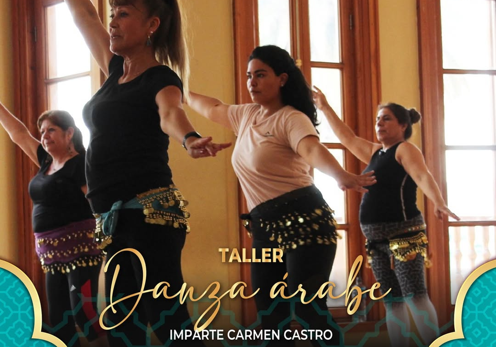 Afiche del evento "Taller de danza árabe"