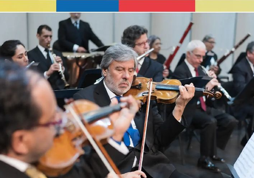 Afiche del evento "Orquesta de Cámara de Chile en Ñuñoa"