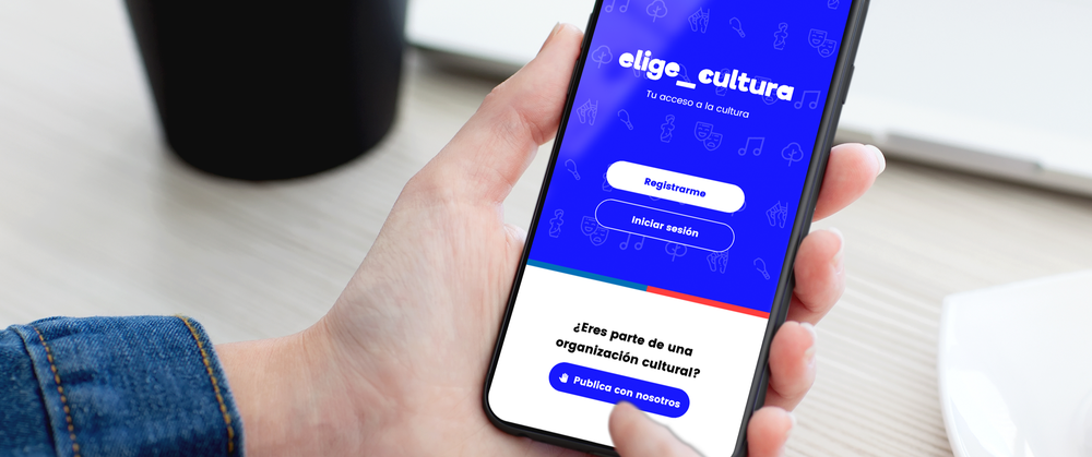 Afiche de "Ya puedes descargar la app Elige Cultura"