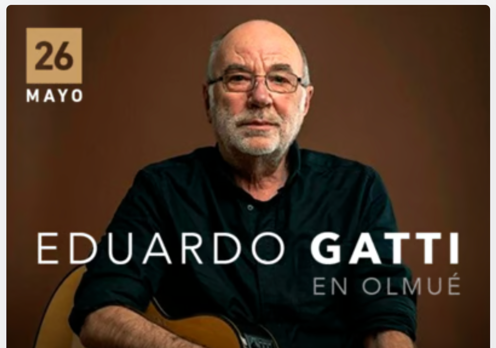 Afiche del evento "Eduardo Gatti en Terra Viva"
