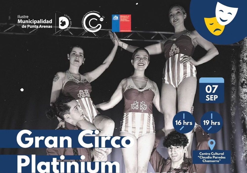 Afiche del evento "Gran Circo Platinium"