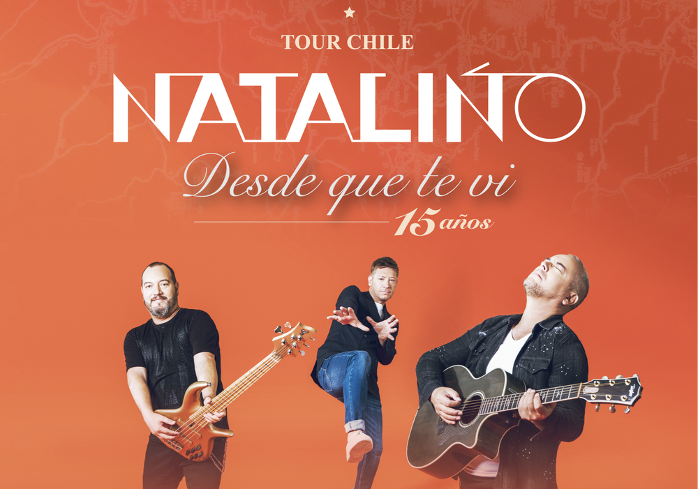 Afiche del evento "Natalino en Concierto - Punta Arenas"