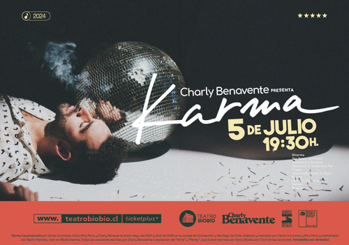 Afiche del evento "Charly Benavente"