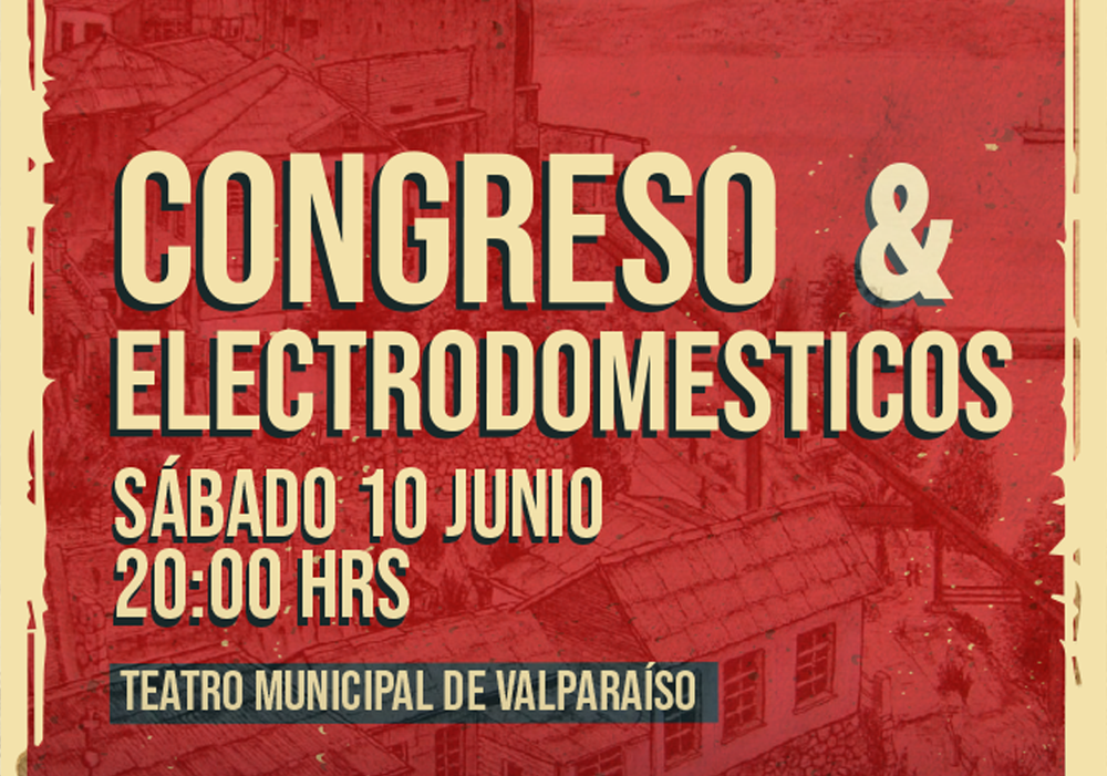 Afiche del evento "Congreso + Electrodomésticos"
