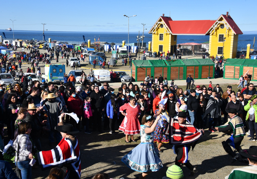 Afiche del evento "Fiesta Criolla 2024 en Punta Arenas"