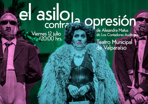 Afiche del evento "El asilo contra la opresión Valparaíso"