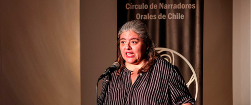 Afiche de "Carolina Henríquez, narradora oral: “Los cuentos sanan y salvan”"
