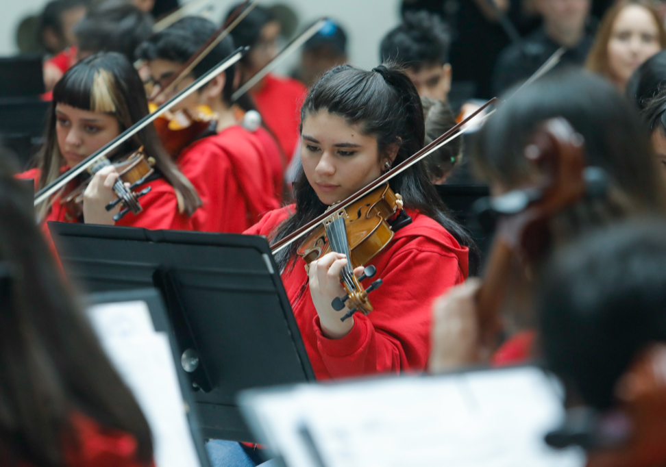 Afiche del evento "Concierto de la Orquesta Sinfónica Estudiantil Metropolitana (OSEM)"