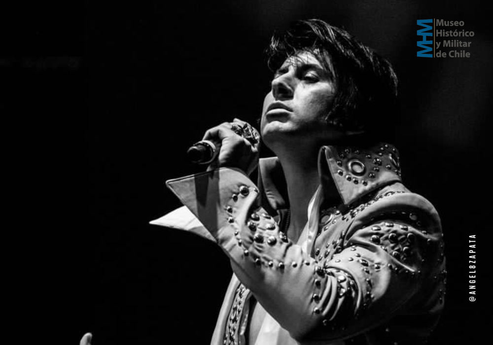 Afiche del evento "Tributo a Elvis"