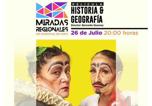 Afiche del evento "Ciclo Miradas regionales: Exhibición: "Historia y Geografía" en Salamanca"