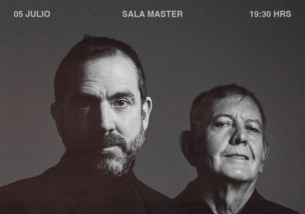Afiche del evento "CORDILLERA, el duo de Carlos Cabezas y Angelo Pierattini"