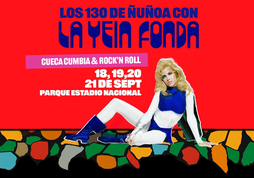 Afiche del evento "La Yein Fonda"