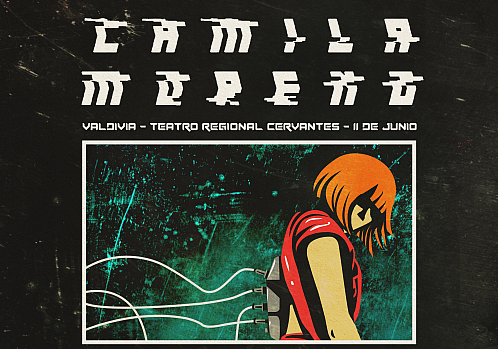 Afiche del evento "Camila Moreno en el Teatro Regional Cervantes"