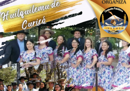 Afiche del evento "XX Muestra Folklórica Nacional y Regional 2024 Osorno"