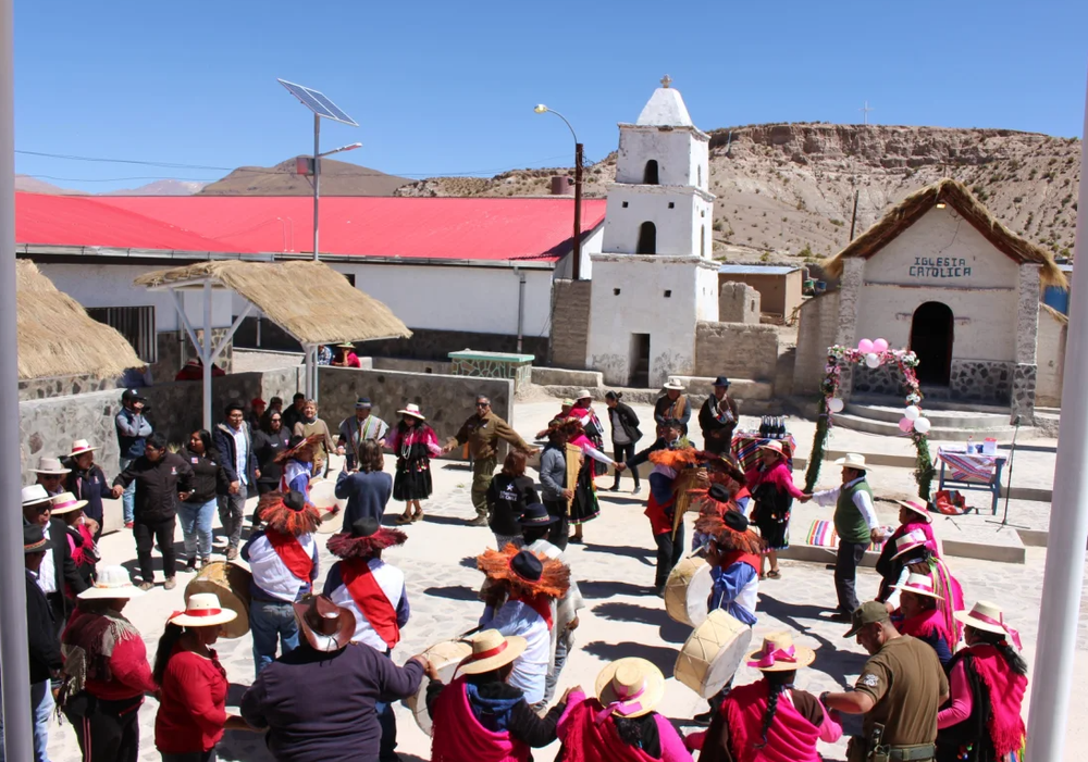 Afiche del evento "Tercer Encuentro Cultural de Artes y Costumbres Aymara"