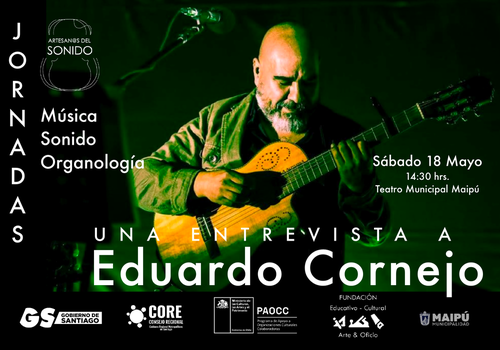 Afiche del evento "Jornadas MUSO - Eduardo Cornejo Miranda"