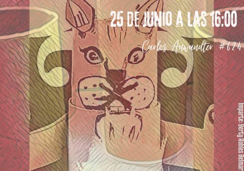 Afiche del evento "Taller creación de títeres tubo"
