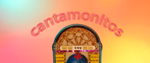 Afiche de "Cantamonitos, una serie  para niñas y niños sobre populares canciones chilenas y latinoamericanas"