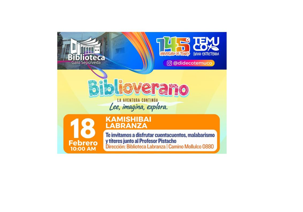 Afiche del evento "Cuentacuentos-Kamishibai"