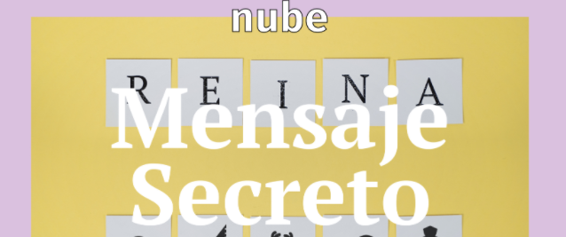 Afiche de "#AprendoEnCasa: Nube en casa: Mensaje secreto"