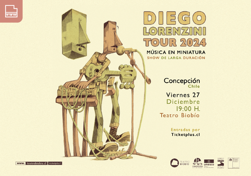 Afiche del evento "Diego Lorenzini"