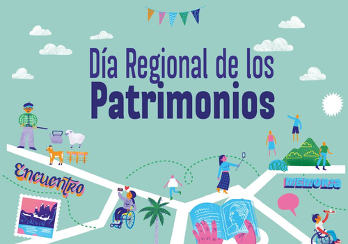 Afiche del evento "Día Regional de los Patrimonios de Magallanes 2024"