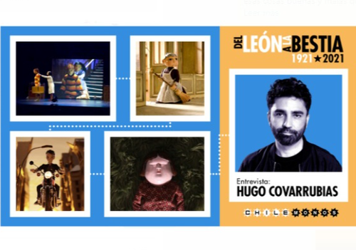 Afiche del evento "Del León a la Bestia Vol.1 | 1. Hugo Covarrubias | Fundación CHILEMONOS"