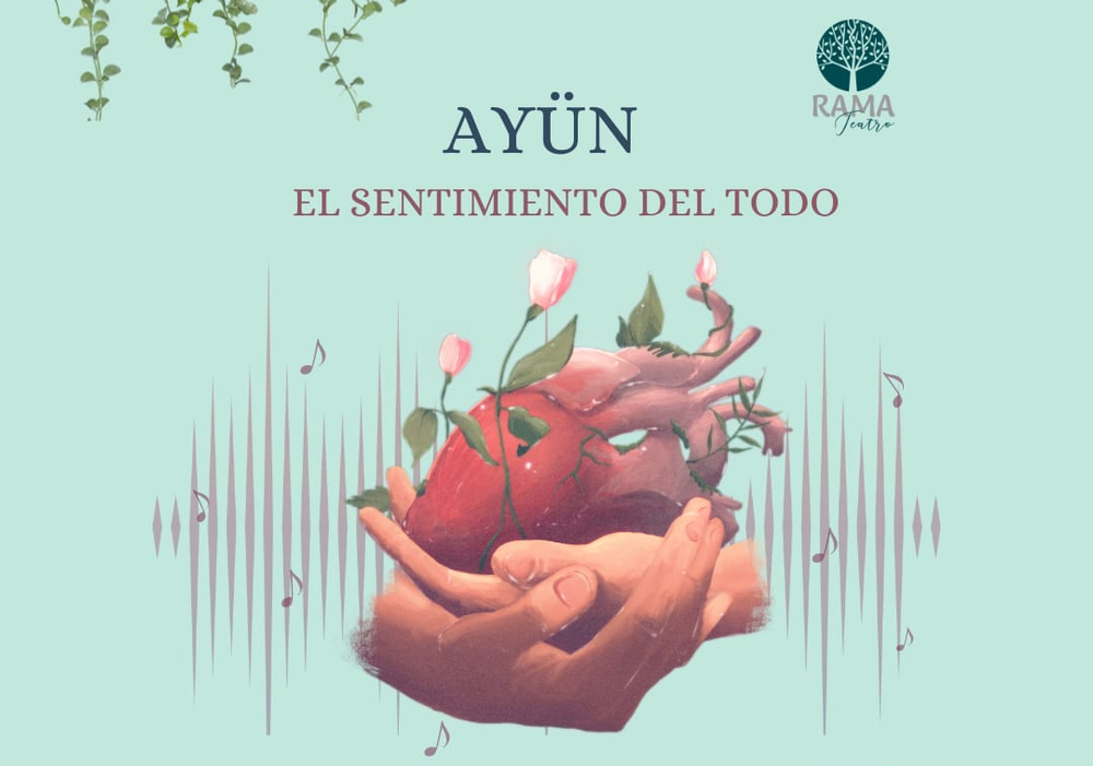 Afiche del evento ""Ayün, el sentimiento del todo" en Teatro de Bolsillo"