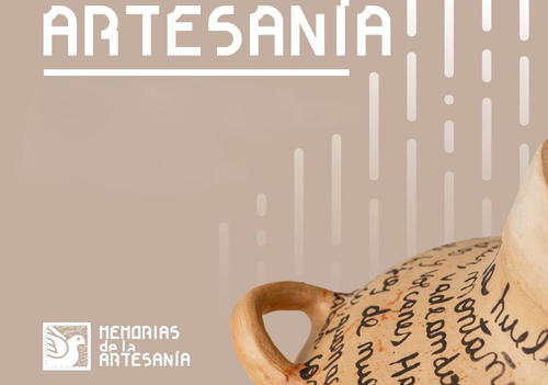 Afiche del evento "Exhibición temporal “Memorias de la Artesanía”"
