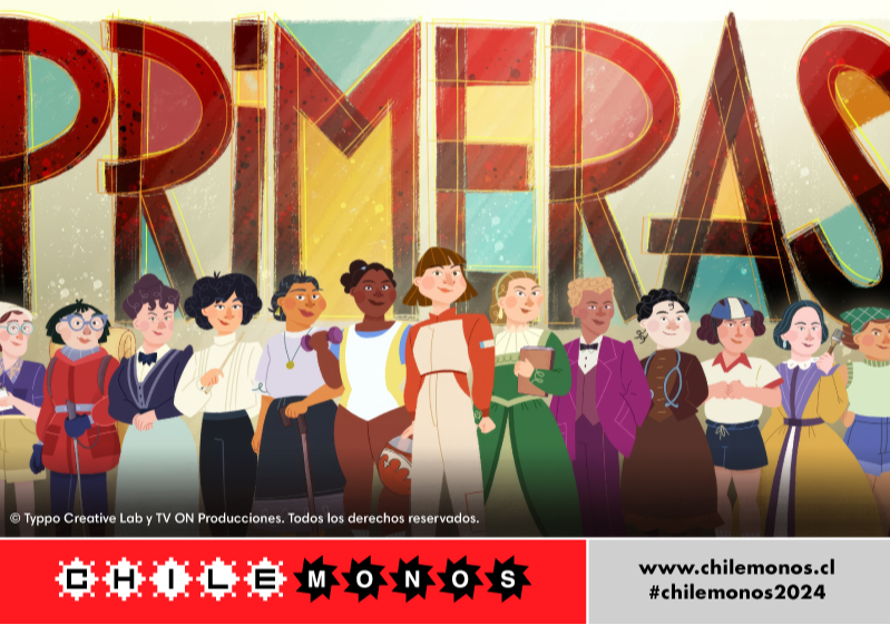Afiche del evento "Primeras: un fracaso exitoso - 13º Festival Internacional de Animación Chilemonos"