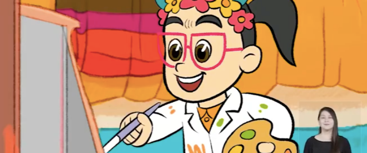Afiche de "#AprendoEnCasa: Pinturas con Upa Chalupa"