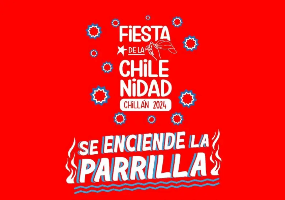 Afiche del evento "Fiesta de la Chilenidad Chillán 2024"