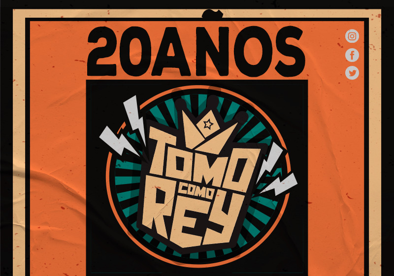Afiche del evento "Tomo como rey en Centro Arte Alameda"