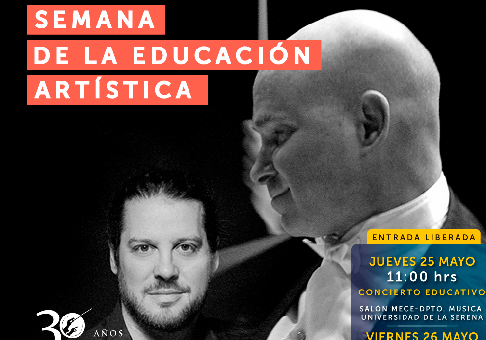 Afiche del evento "III Concierto de Temporada: Semana de la Educación Artística 2023"