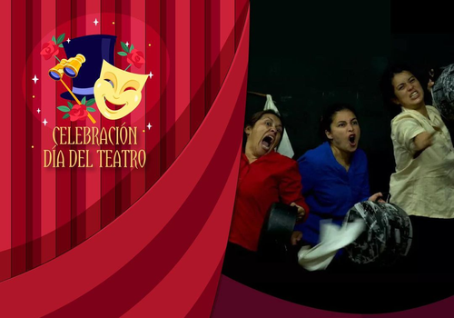 Afiche del evento "Olla Común - Día del Teatro en el Centro Cultural Palace"