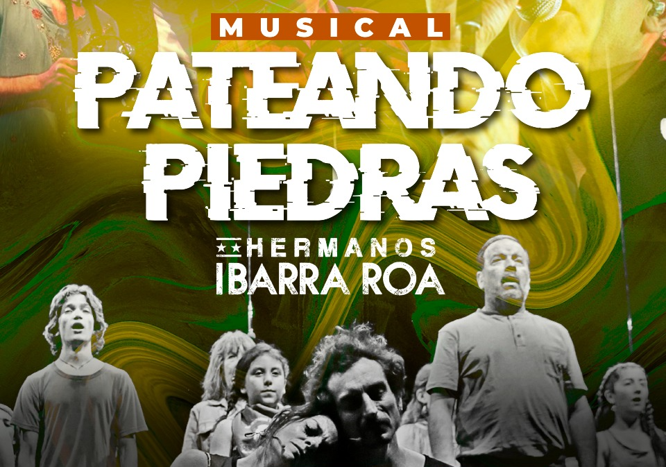 Afiche del evento "Musical "Pateando piedras""