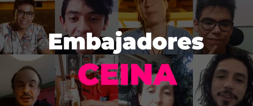 Afiche de "Programa: Embajadores CEINA"