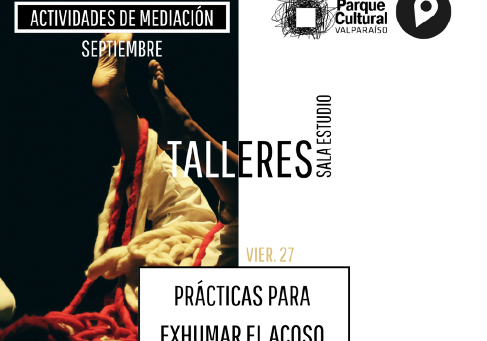 Afiche del evento "Taller "Prácticas para exhumar el acoso""