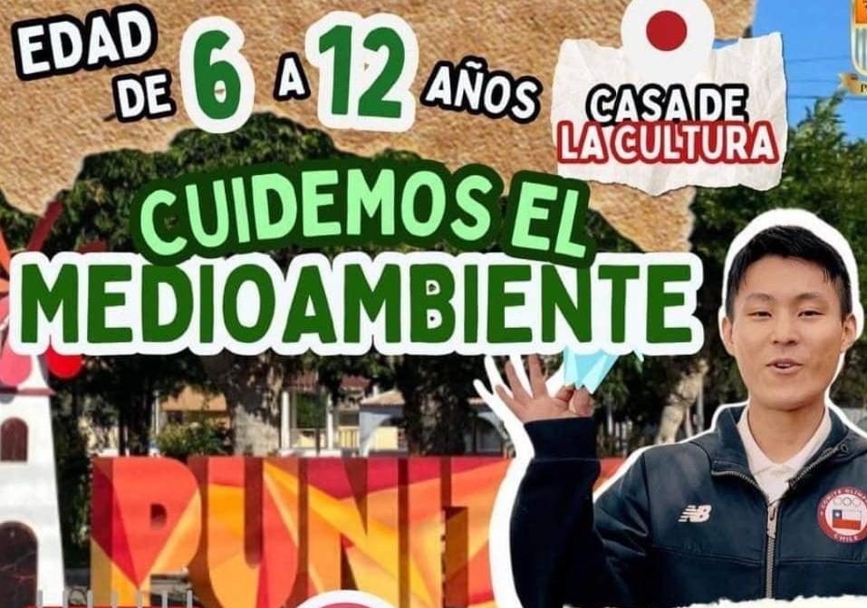 Afiche del evento "Cuidemos el medioambiente"