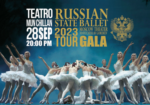 Afiche del evento "Russian State Ballet en el Teatro Municipal de Chillán"