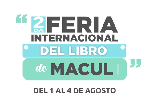 Afiche del evento "2ª Feria Internacional del Libro de Macul"